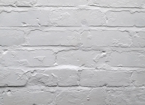 White Brick Wall Background — Stock Photo, Image