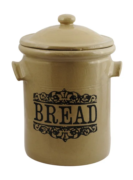 stock image Stoneware Bread Bin