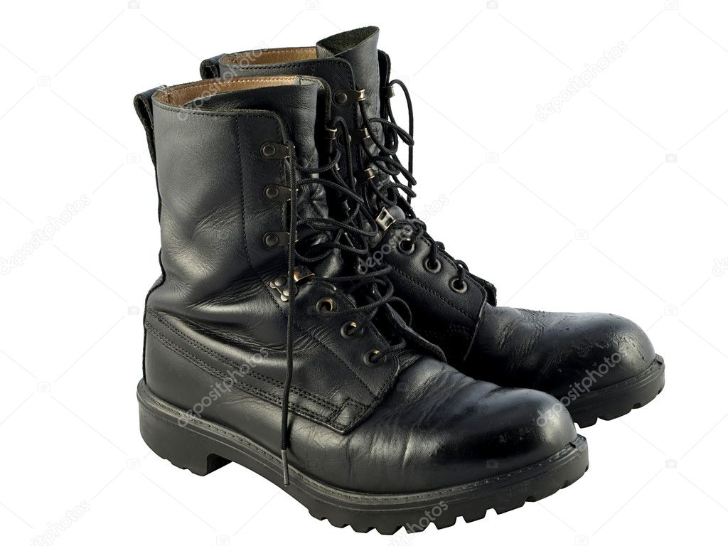 Black Army Combat Boots
