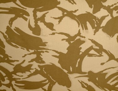 British Army Desert DPM Camouflage clipart