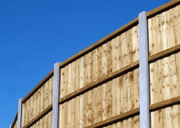 Vertical board fence panel — Stock Photo, Image