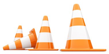 Traffic Cones clipart