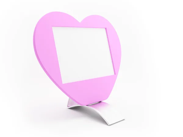 Photo frame 3D. Object on a isolated background — 스톡 사진