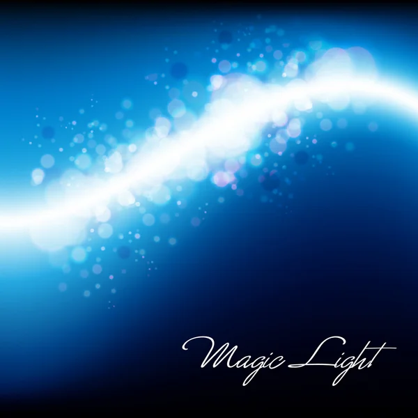 Magische lichten achtergrond — Stockvector