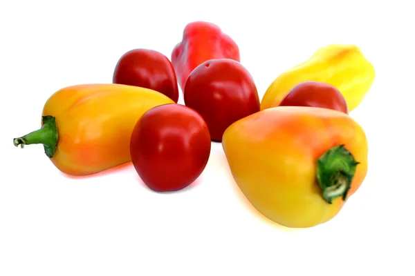 Перець і помідори — стокове фото