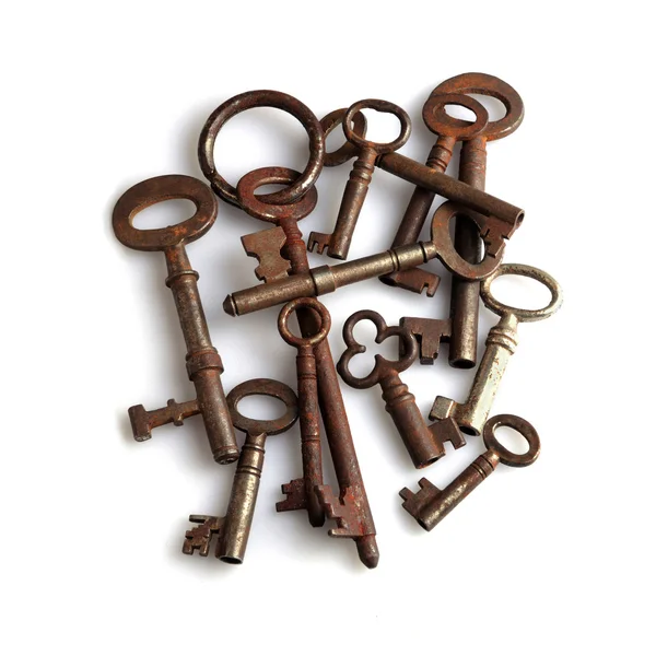 Gamla nycklar — Stockfoto