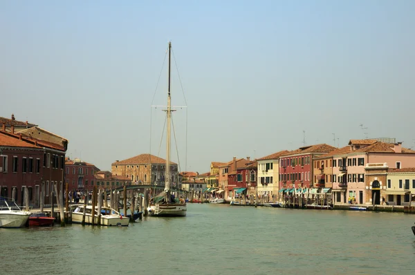Grand Canal, Murano Island, Venice, Italy — Stock Photo, Image