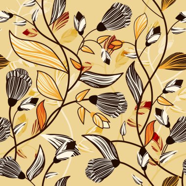 Floral pattern clipart