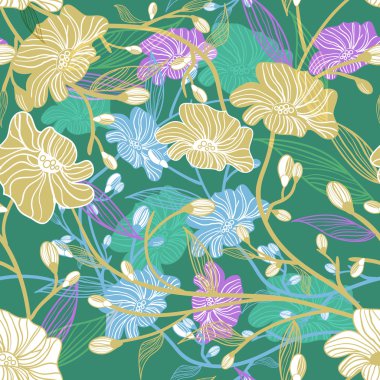 Floral pattern clipart