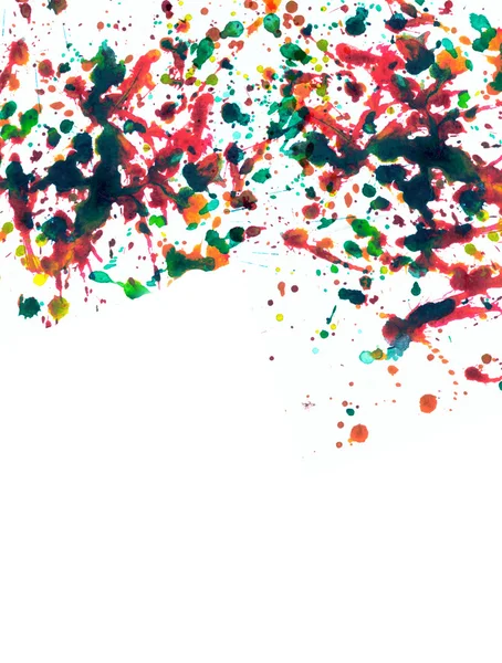 Multicolor splatter — Stock Photo, Image