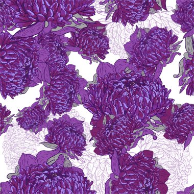 Lilac pattern clipart