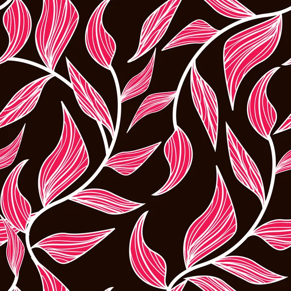 Rosafarbene Blätter — Stockvektor