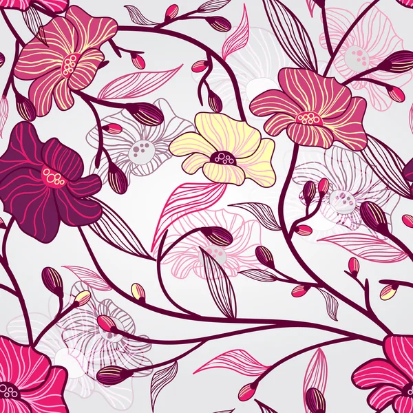 ピンクの花 — ストックベクタ