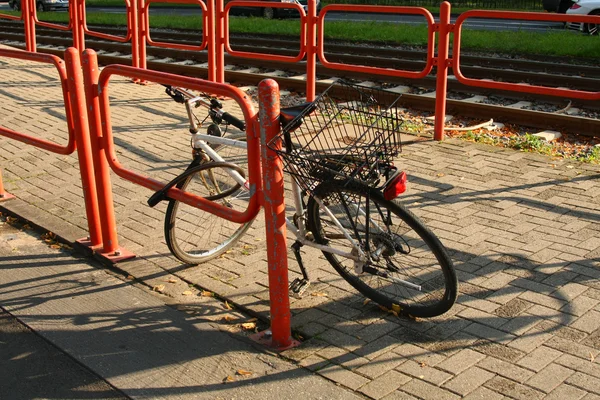 Bisiklet istasyonu — Stok fotoğraf
