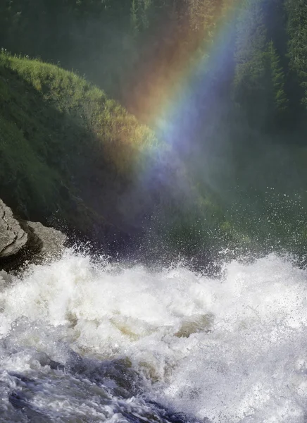 Wasserfall in Schweden, tännforsen — Stockfoto