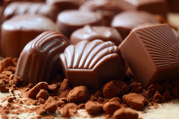Çikolata şeker — Stok fotoğraf