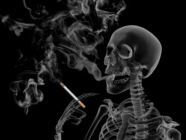 Kouření zabíjí — Stock fotografie