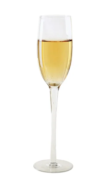 Jedna sklenice šampaňského. — Stock fotografie