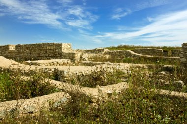 Ruins of Potaissa from Transylvania, Romania clipart