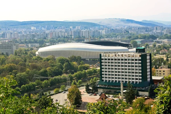 루마니아 클 루지 나 포카에서 아레나 경기장 장면 — 스톡 사진