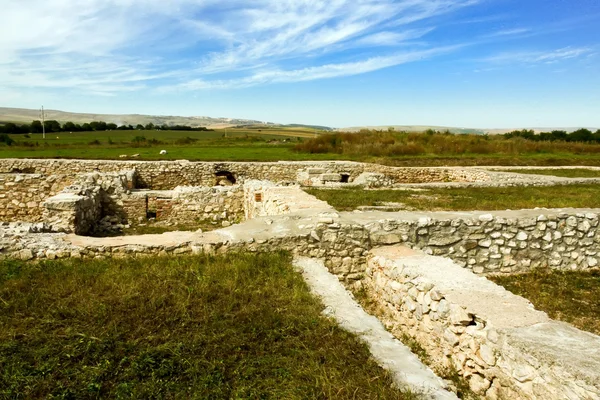 Scéna z potaissa, římské pevnosti v Transylvánii — Stock fotografie