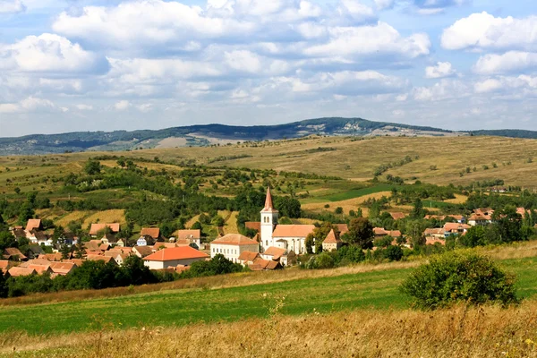 Meeburg village desde Transylvania, Romania —  Fotos de Stock