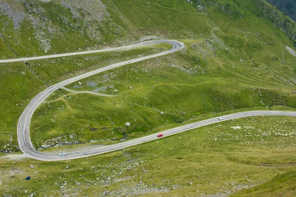 stock image Winding mountain road