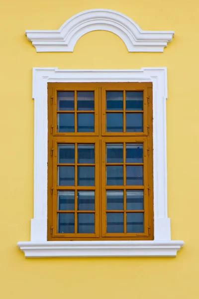 Window with old style frame — Stock Photo, Image
