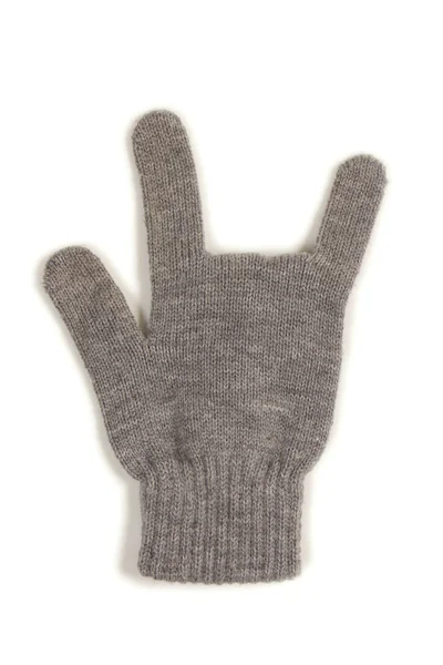 Rock hand glove — Stock Photo, Image