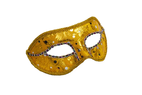 stock image Carnival mask on white