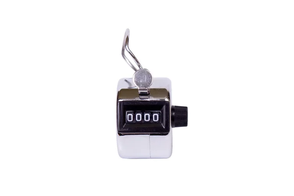 Hand held tally counter — Stock Photo, Image