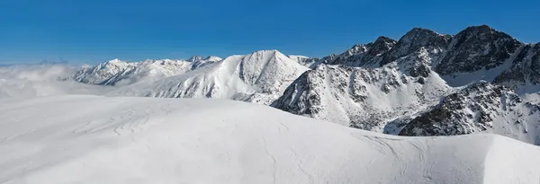 Bergpanorama Stockbild