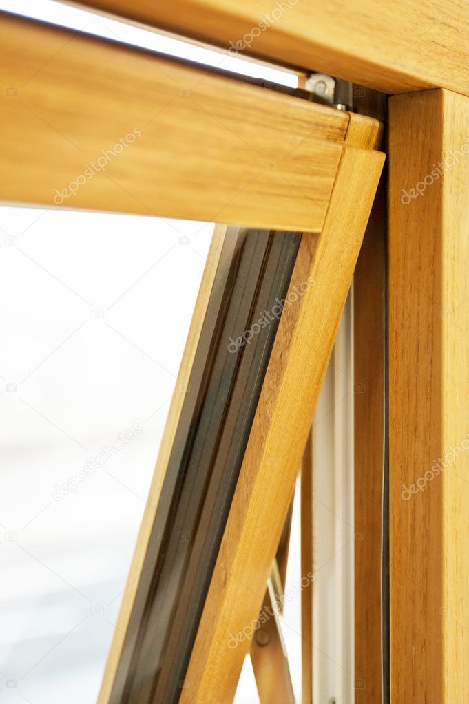 Detail of open window