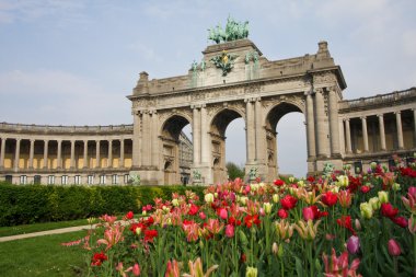 Triumphal Arch in Brussels clipart