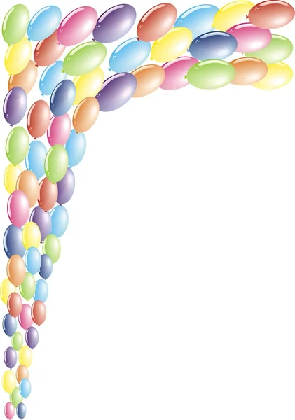 Balloon background — Stock Vector