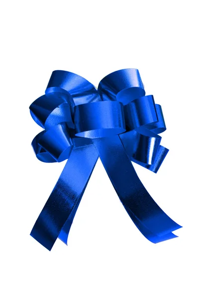 Blue bow — Stock Photo, Image