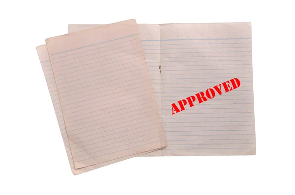 Approved paper