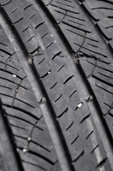 stock image Damaged tire