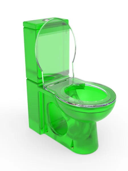 Emerald water closet — Stock Photo, Image