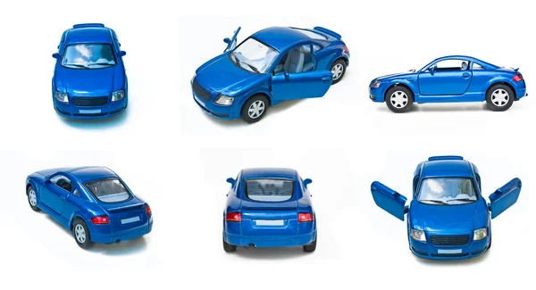 Seis modelo de carro — Fotografia de Stock