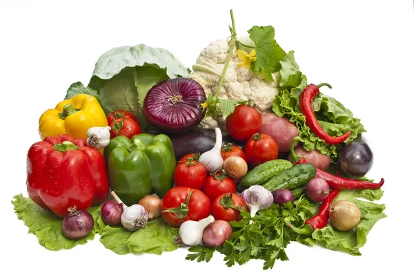 Die Gruppe der Gemüse — Stockfoto