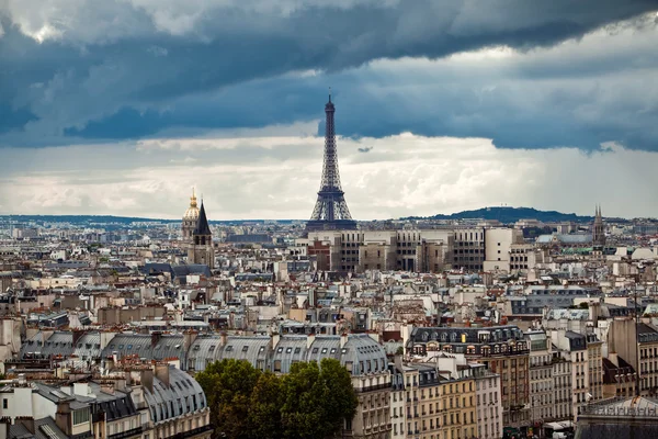 Вид на город Париж — стоковое фото