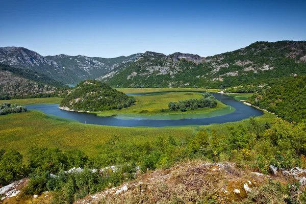 Skadar sjön, montenegro — Stockfoto