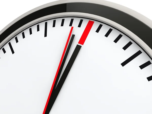 3d time clock deadline — Stock Photo, Image