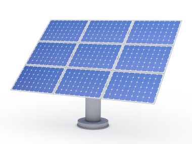3D güneş mavi enerji fotovoltaik