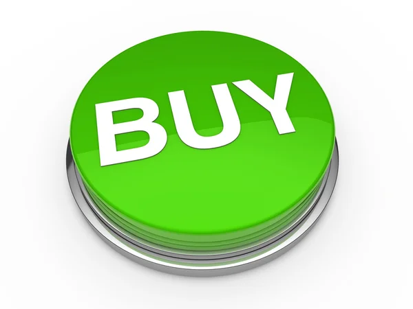 stock image 3d button buy green