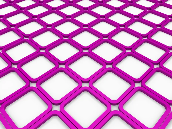 3d куб фіолетовий квадратний фон — стокове фото
