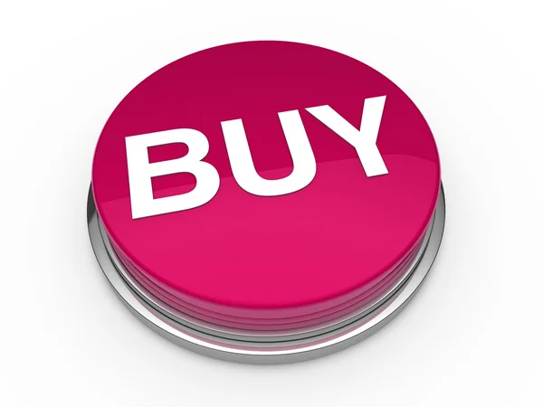 Botón 3d comprar rosa — Foto de Stock