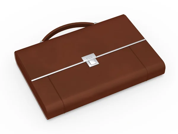 stock image Business bag briefcase brown