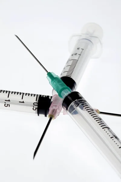 Three syringes 2 — Stock Photo, Image
